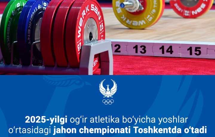 Toshkentda ozodlik maydonida yoshlar o'rtasidagi jahon chempionati o'tkazilishiga qaror qilingan